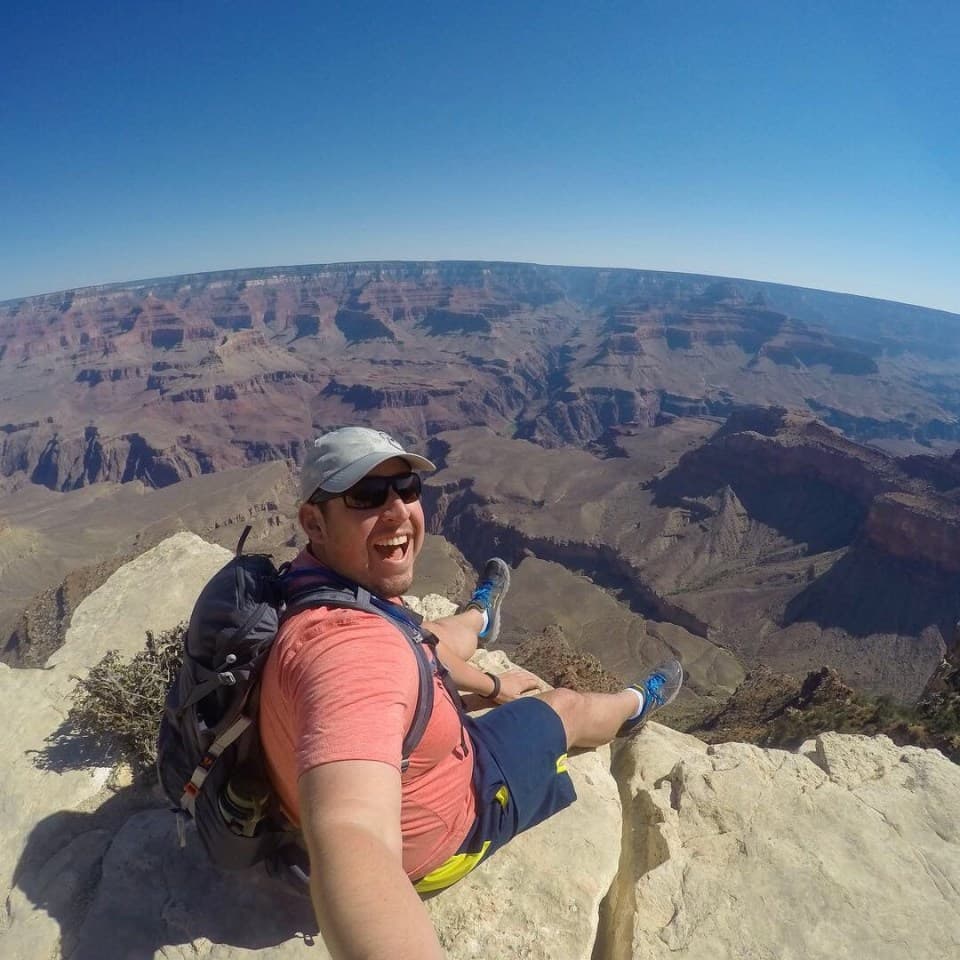 Gus at the Grand Canyon