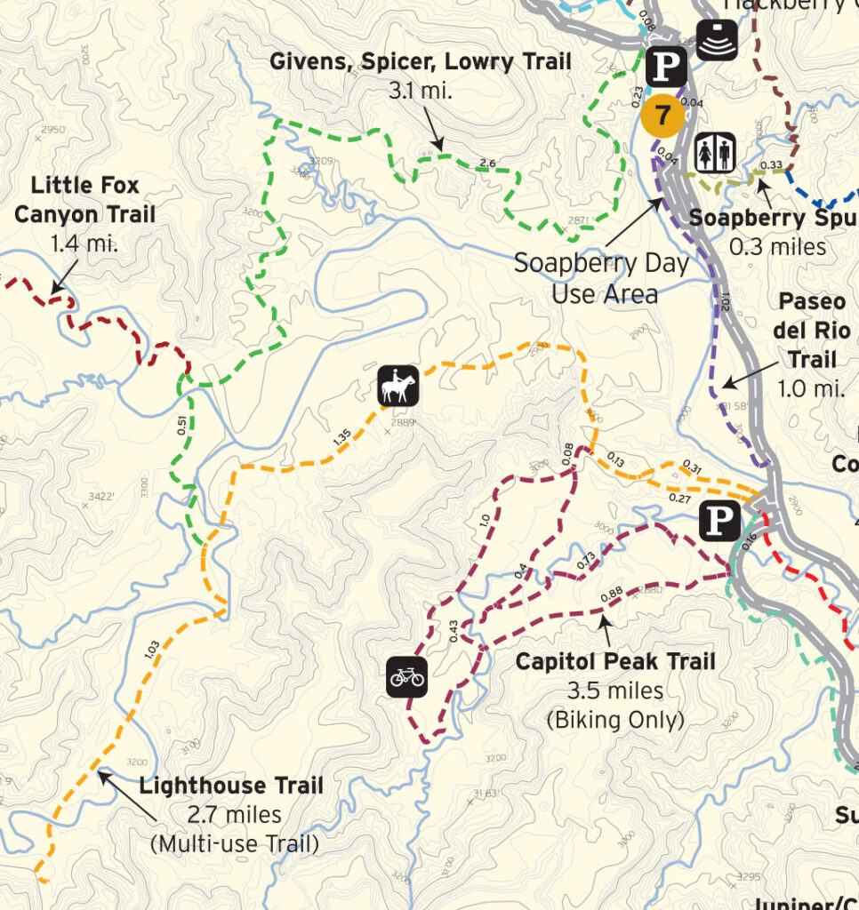 Palo Duro Map